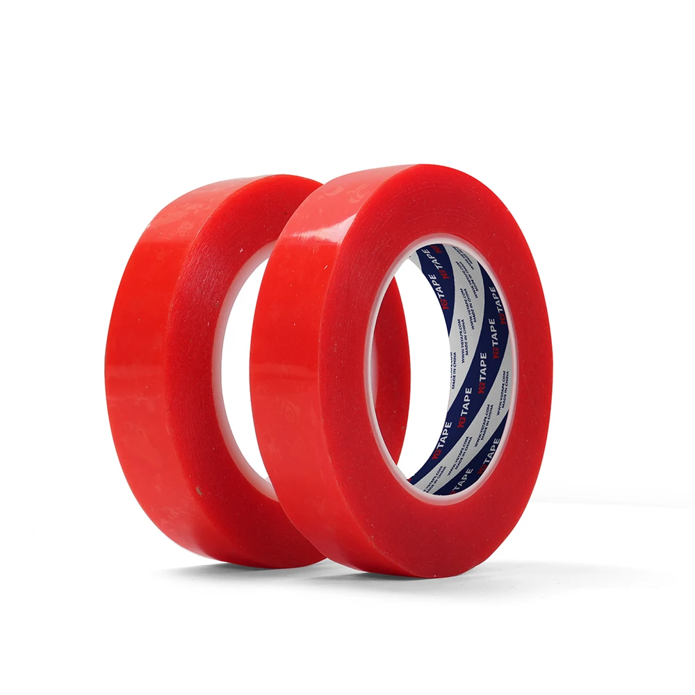 5 .Double Sided Red Liner PET Tape.webp